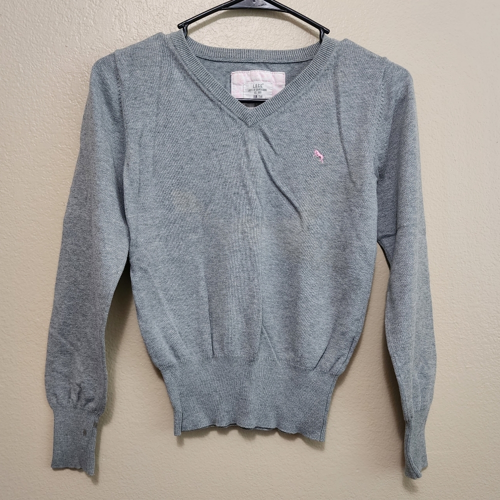 H&M Gray Pullover Sweatshirt